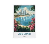 Puzzle 1000 pièces pour Adultes, Abu Dhabi, Émirats Arabes Unis. Puzzle 1000 pièces pour Adultes, (52 x 38 cm).