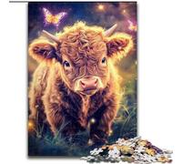 Puzzle 1000 pièces pour Adultes, Adolescents, bébé Yak, Jouets éducatifs et éducatifs, Jeux familiaux, idéal pour la décoration de Bureau, 38x26cm