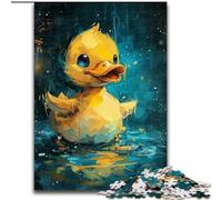 Puzzle 1000 pièces pour Adultes, Adorable Petit Canard Jaune, Jeu Stimulant, Chaque pièce est Unique - Jeu Familial Stimulant (26x38cm)