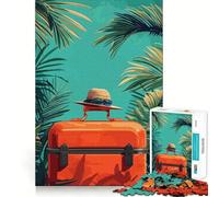 Puzzle 1000 pièces pour Adultes, Affiche Artistique de Voyage, Jeu de réflexion, Cadeau, Jeu Lent, décoration Murale de Noël (50x75cm)