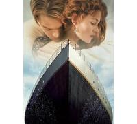 Puzzle 1000 pièces pour Adultes - Affiche du Film Titanic - Jeux de mémoire pour Seniors - Décoration murale38x52cm