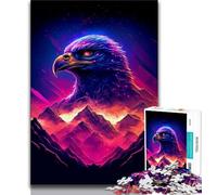 Puzzle 1000 pièces pour Adultes Aigle 1000 pièces pour Adolescents renforce l'amour Entre Les Couples à partir de 14 Ans 75x50cm