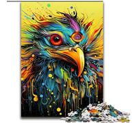 Puzzle 1000 pièces pour Adultes, Aigle coloré, décoration à Faire soi-même, défi cérébral, pour Adultes, Famille, Cadeau de Vacances (Taille : 50x75cm)