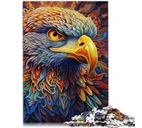 Puzzle 1000 pièces pour Adultes Aigle coloré Jouets éducatifs 26 x 38 cm Convient pour la décoration de Bureau pour Les Enfants de 14 Ans