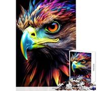 Puzzle 1000 pièces pour Adultes Aigle des confins de la frontière Jeu éducatif Idée Cadeau de Noël Secret Jeu Amusant pour renforcer Les Liens du Couple Dimensions 38x52cm
