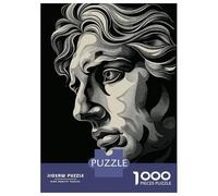 Puzzle 1000 Pièces pour Adultes Alexander The Great Puzzle Casse-tête Jeu De Réflexion Cadeau pour Femmes Difficile Et Stimulant 38x26cm/1000pcs