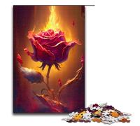 Puzzle 1000 pièces pour Adultes Amour brûlant Divertissement Familial Jouets décoration d'intérieur et Cadeaux Uniques 75 x 50 cm