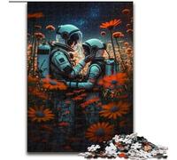 Puzzle 1000 pièces pour Adultes, Amour dans l'espace lointain, en Bois, pour Adolescents et Ados, idéal comme Cadeau d'anniversaire et de Vacances, 1000 pièces(50x75cm)