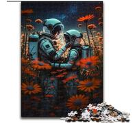 Puzzle 1000 pièces pour Adultes, Amour dans l'espace lointain, en Carton, détente et défi, décoration d'intérieur colorée, pour Les Amis, 1000 pièces(26x38cm)