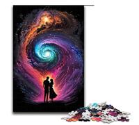 Puzzle 1000 pièces pour Adultes Amour Infini Espace Divertissement Familial Jouets Décoration intérieure et Cadeaux Uniques 75 x 50 cm