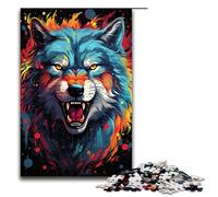 Puzzle 1000 pièces pour Adultes Animaux bizarres et colorés Amusant en Famille avec Affiche et fiche de Questions-réponses Assorties (75 x 50 cm)