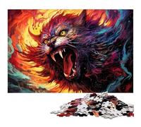 Puzzle 1000 pièces pour Adultes Animaux de l'Antiquité œuvres d'art Cadeaux d'anniversaire décoration Murale 1000 pièces (75 x 50 cm)