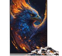 Puzzle 1000 pièces pour Adultes, Animaux, phénix, Oiseau, s'assemblant Parfaitement, idéal pour Les Enfants, Cadeau de Noël, 1000 pièces (75 x 50 cm)