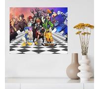 Puzzle 1000 Pièces pour Adultes,Anime Cartoon Kingdom Hearts III,Puzzles Classiques Adolescent Enfant Puzzle Puzzles d'anniversaire Premium Fun Family Challenge(38x26cm)-218