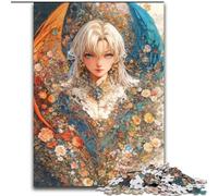 Puzzle 1000 pièces pour Adultes Anime Girl, Jouet éducatif idéal comme Cadeau pour Toute la Famille à partir de 14 Ans (Taille 26x38cm)