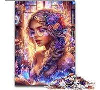 Puzzle 1000 pièces pour Adultes, Anime Girl, stimule Le Cerveau, Jouets addictifs pour cultiver la Patience, décoration Parfaite (Taille 50x75cm)