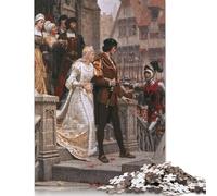 Puzzle 1000 pièces pour Adultes Appel aux Armes par Edmund Leighton Puzzles en Papier Jeu éducatif Défi Jouet 1000 pièces (75 x 50 cm)