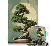 Puzzle 1000 pièces pour Adultes,Arbre bonsaï,Jeu d'assemblage précis,Jouet de résolution de problèmes,Moment de détente et de Divertissement,décoration de Noël (50x75cm)