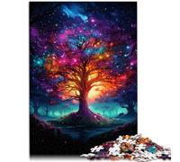 Puzzle 1000 pièces pour Adultes Arbre de la Sagesse Jeu Familial coloré pour et 26x38cm à Offrir en Cadeau à Toute la Famille pour Les Adolescents de 14 Ans et Plus