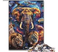 Puzzle 1000 pièces pour Adultes Arbre de Vie coloré en Bois, décoration Artistique DIY Parfaite ou Cadeau d'anniversaire 50x75cm pour Anniversaire, Vacances, Noël, Halloween