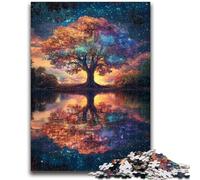 Puzzle 1000 pièces pour Adultes, Arbre de Vie, décoration Murale Artistique, idée Cadeau d'anniversaire pour Amis, Bureau à Domicile (50x75cm)