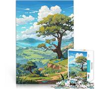 Puzzle 1000 pièces pour Adultes Arbre du Silence Défi Difficile pour soulager Le Stress est idéal comme Cadeau pour Toute la Famille 75x50cm