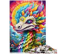 Puzzle 1000 pièces pour Adultes Art Dragon Baby Family Entertainment Toys 26x38cm Convient pour la décoration de Bureau pour Les Adolescents de 14 Ans et Plus