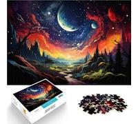 Puzzle 1000 pièces pour Adultes Art du Paysage Jouet éducatif et éducatif 26 x 38 cm décoration d'intérieur Unique et Cadeaux pour Adolescents de 14 Ans et Plus