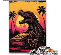 Puzzle 1000 pièces pour Adultes, Art néon, en Carton, Casse-tête Stimulant à Faire soi-même, Jeu Familial idéal ou Cadeau décoratif, 1000 pièces(26x38cm)