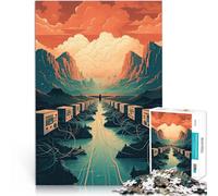 Puzzle 1000 pièces pour Adultes Art sur Internet Jouets de Jeu pour Cadeau Familial Car C'est Un pour Toute la Famille 50x70cm