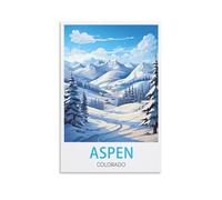 Puzzle 1000 pièces pour Adultes, Aspen, Colorado. Jeu éducatif, décoration intérieure, 26 x 38 cm.