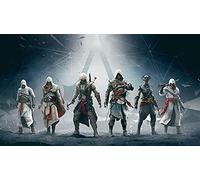Puzzle 1000 pièces pour Adultes Assassins Creed Jouet éducatif décompressant intellectuel Jeu Familial Amusant pour Enfants Adultes Puzzles stimulants Cadeau 52x38CM