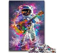 Puzzle 1000 pièces pour Adultes, Astronaute psychédélique, Jouet éducatif Anti-Stress, Superbes Cadeaux et Jouets (50x75cm)