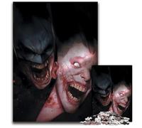 Puzzle 1000 pièces pour Adultes Batman et Joker Puzzles impossibles pour Adultes Activité familiale DIY Décoration d'intérieur Cadeau de Vacances 1000 pièces (75x50cm)