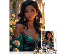 Puzzle 1000 pièces pour Adultes « Beauté d'émeraude » | Joyau enchanté du Jardin | Décoration intérieure | Jouet | Cadeau d'anniversaire | Jeu de réflexion | Entraînez Votre Cerveau et Votre |