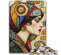 Puzzle 1000 pièces pour Adultes Belle Femme Endormie Jouets Jeux Éducatifs Anti-Stress Collection Artistes, Beaux-Arts 26x38cm
