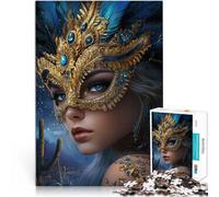 Puzzle 1000 pièces pour Adultes Belle sorcière~ Fabriqué en Carton pour Les 14 Ans et Plus Entraînez Votre Cerveau et Vos Mains Cadeaux de Jeux de Noël。Taille:26x38cm/10.24x14.96pouce
