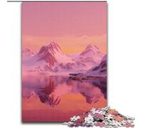 Puzzle 1000 pièces pour Adultes, Belles Montagnes, Jeux, Jouets, Cadeaux d'anniversaire Uniques pour Les Enfants de 14 Ans et Plus (Taille 50x75cm)