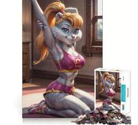 Puzzle 1000 pièces pour Adultes Berri Conker's Bad Fur Day,Articulation précise,Jeu Intelligent,Cadeau,Jeu pour Les Moments de Paix,décoration d'anniversaire (38x52cm)