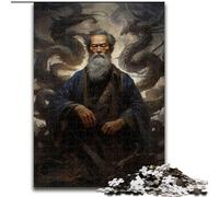 Puzzle 1000 pièces pour Adultes Black Mage Ruling Shadows Puzzles impossibles pour Adultes Jeu Familial interactif, Décoration d'intérieur DIY Défi cérébral Cadeau Taille 38x26cm