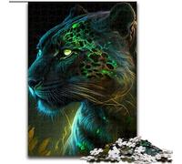 Puzzle 1000 pièces pour Adultes Black Panther en Carton, pour Les Anniversaires, Les fêtes, Les décorations de fête Spatiale 1000 pièces(26x38cm)