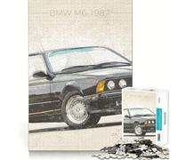 Puzzle 1000 pièces pour Adultes BMW M Sharp Joint Play,Jeu de résolution de problèmes,Moment de détente et de Divertissement,décoration de Noël (38x26cm)