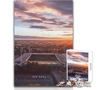 Puzzle 1000 pièces pour Adultes Bochum Vonovia Stadium Détendez-Vous Pendant Votre Temps Libre Assemblage Net et sans Couture Dimensions:50x75cm