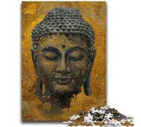 Puzzle 1000 pièces pour Adultes Bouddha Peinture à l'huile Jouet éducatif pour l'apprentissage Idéal comme Cadeau pour Toute la Famille 26x38cm