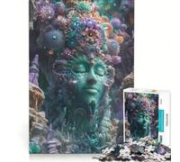 Puzzle 1000 pièces pour Adultes Bouddha Sultan, Jeu Impossible, Interaction Parent-Enfant, pour Un Anniversaire ou Noël, 38x52cm