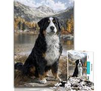 Puzzle 1000 pièces pour Adultes, Bouvier Bernois, pour Adolescents, Jeu éducatif, défi, Cadeau d'anniversaire, décoration Murale (Taille 38x26cm)