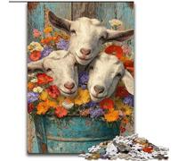 Puzzle 1000 pièces pour Adultes, Cadeau bébé Vache, Jeu Familial, décoration intérieure Unique et Cadeaux pour Les 14 Ans et Plus (Taille 26x38cm)