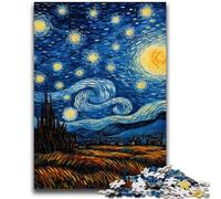 Puzzle 1000 pièces pour Adultes, Cadeau, château étoilé, Jeu éducatif Amusant et Humoristique pour Anniversaire, 26x38cm