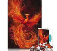 Puzzle 1000 pièces pour Adultes, Cadeau Phoenix, Jouets de Divertissement Familial, Jeu éducatif pour Anniversaire, Noël, à partir de 14 Ans, 38x26cm