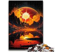 Puzzle 1000 pièces pour Adultes, Cadeau Planète colorée, pour Les 14 Ans et Plus, Jouet éducatif et décompressant, idéal comme Cadeau, 38x26cm